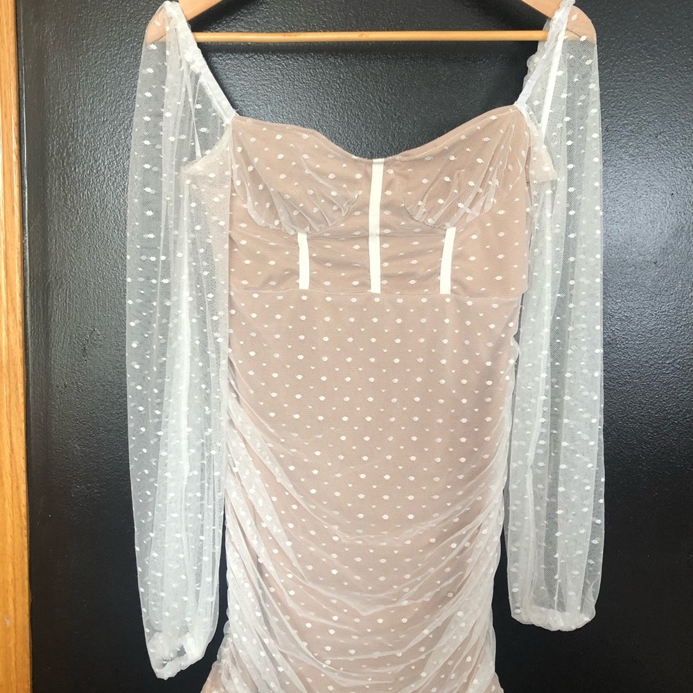 Nude dress